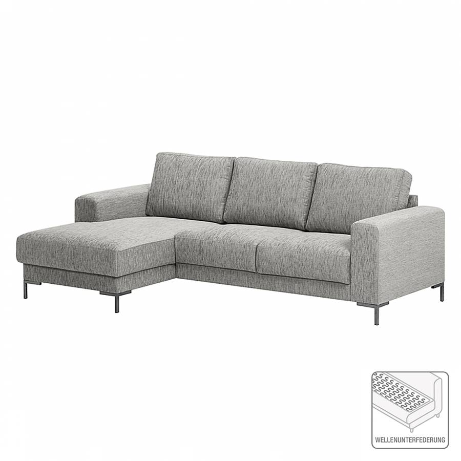 Jetzt bei Home24: Ecksofa mit Longchair von Fredriks | Home24