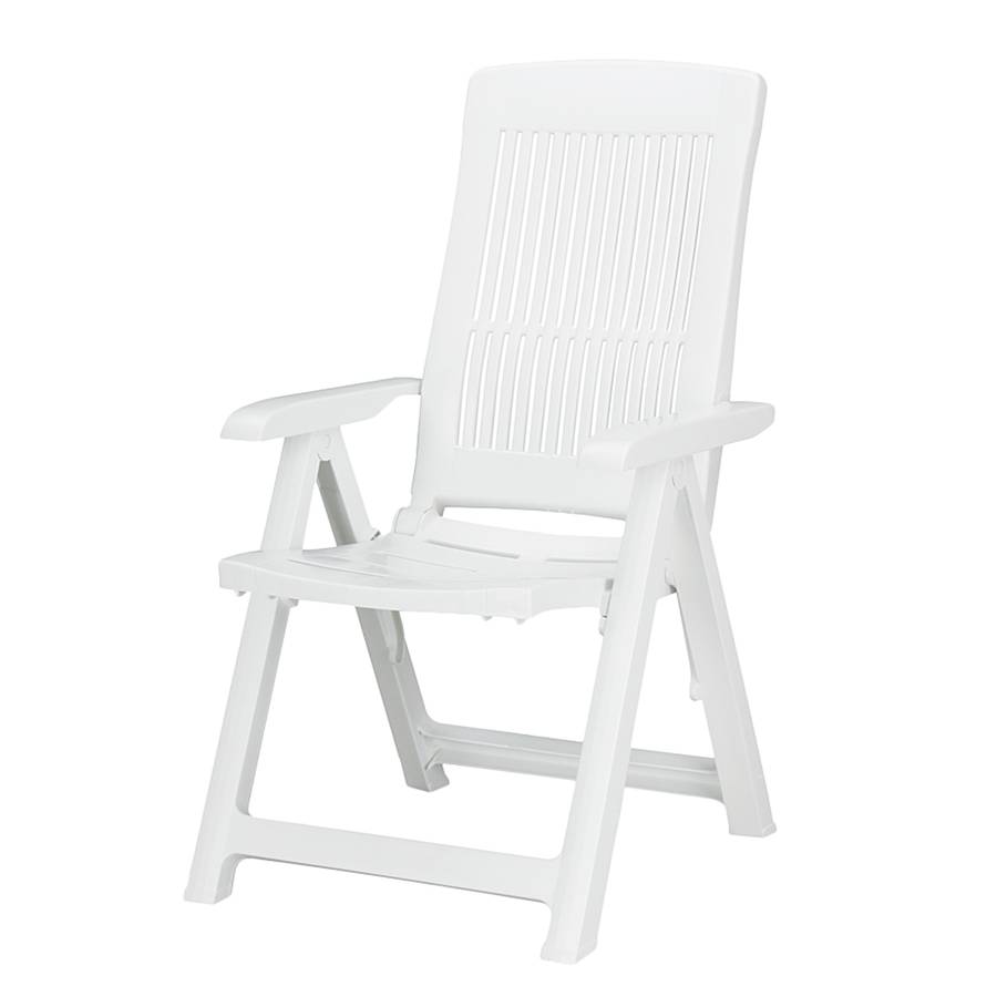 Gartenstuhl Santiago (klappbar) Kunststoff Weiß Home24