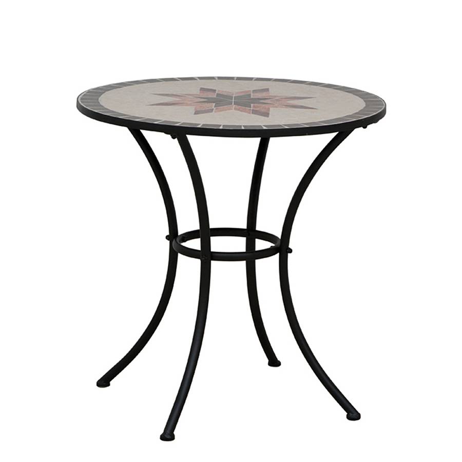 Gartentisch Stella - Eisen/Keramik | Home24