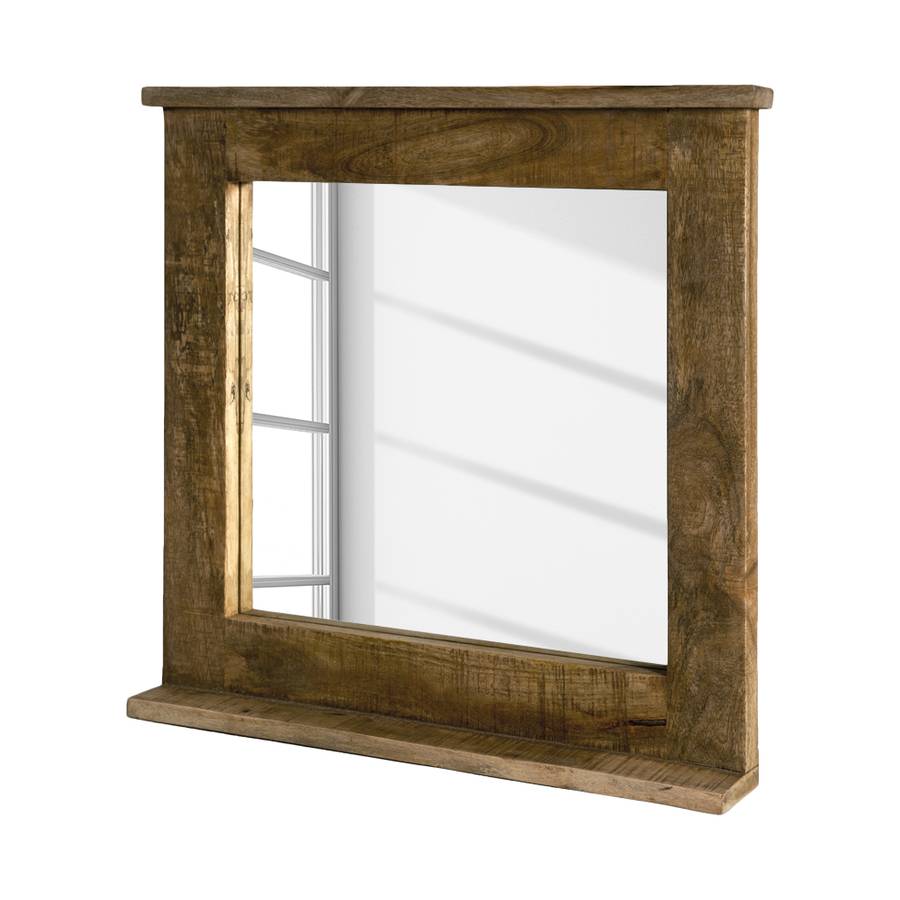 Holzspiegel Cowjoy - Mango Massiv | Home24