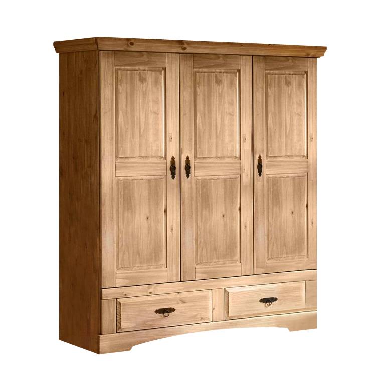 Kleiderschrank Zacateca I - Kiefer massiv | Home24