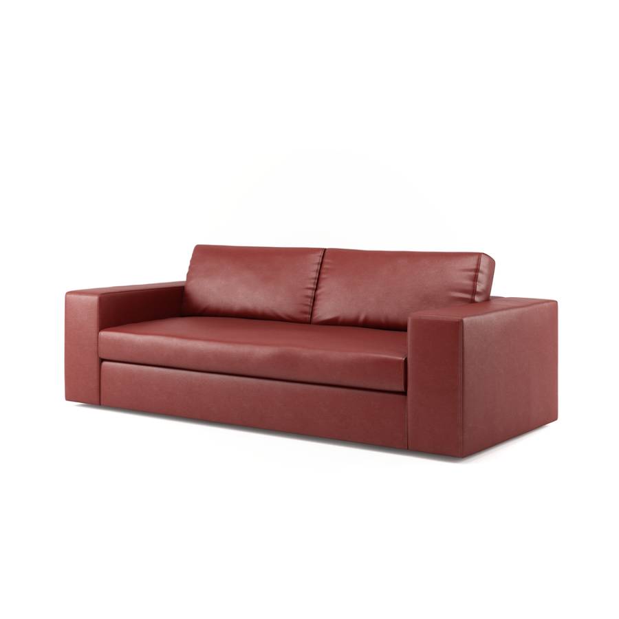 Ledersofa girolamo 3 sitzer home24