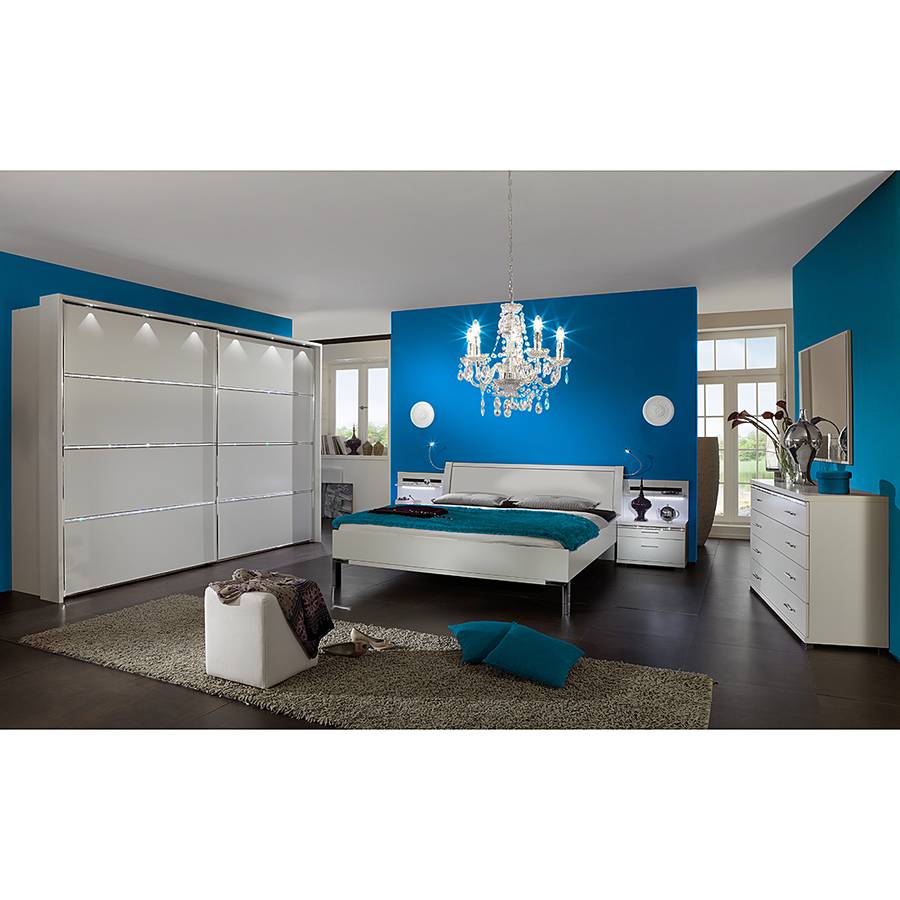 Schlafzimmerset Dubai IV (4-teilig) - Alpinweiß | Home24