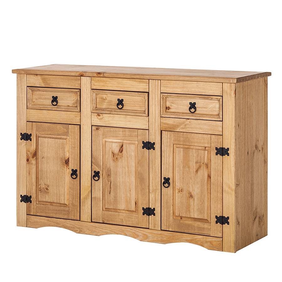 Sideboard Finca Rustica Kiefer massiv Home24