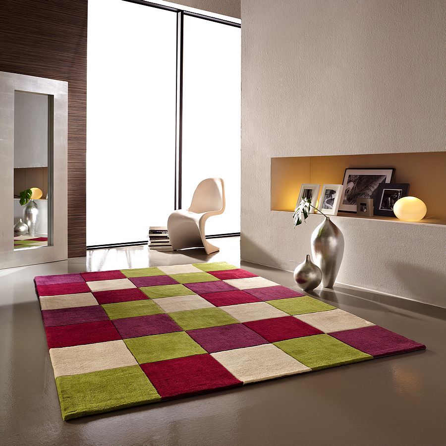 Teppich Oviedo – Farbe GrünLila – 170x240cm, andiamo – M Teppich Oviedo – Farbe GrünLila – 170x240cm, andiamo – M