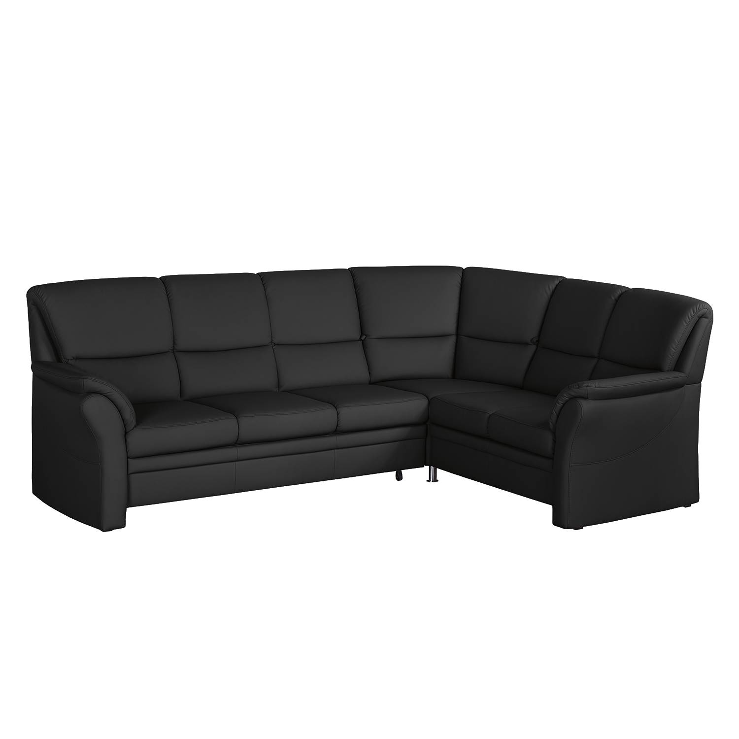 Ecksofa Mansa - Kunstleder - 3-Sitzer davorstehend links - Mit Schlaffunktion - Mit ...