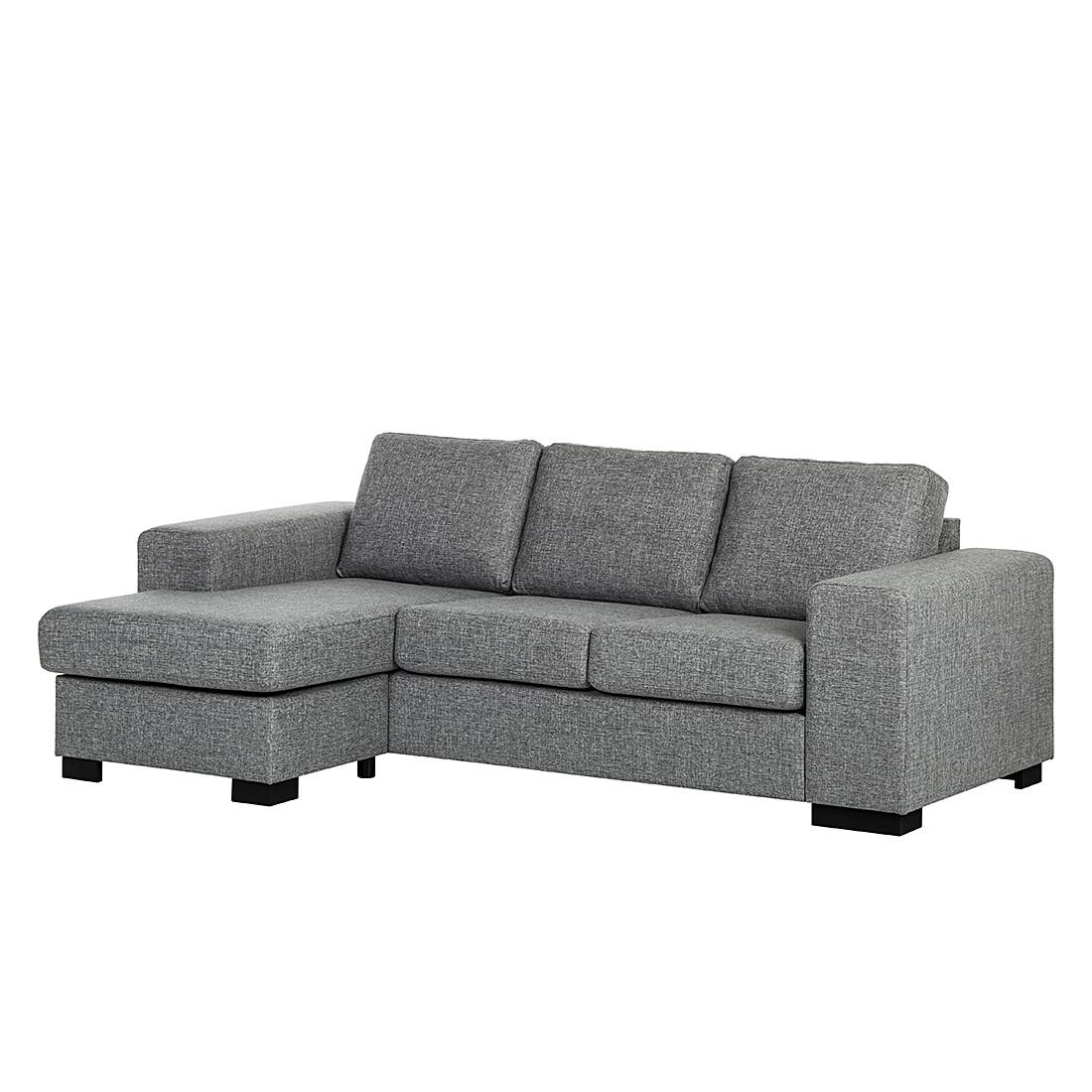 Canapé dangle Queen Tissu gris clair Méridienne à # Ecksofa Yvett Canapé dangle Queen Tissu gris clair Méridienne à # Ecksofa Yvett