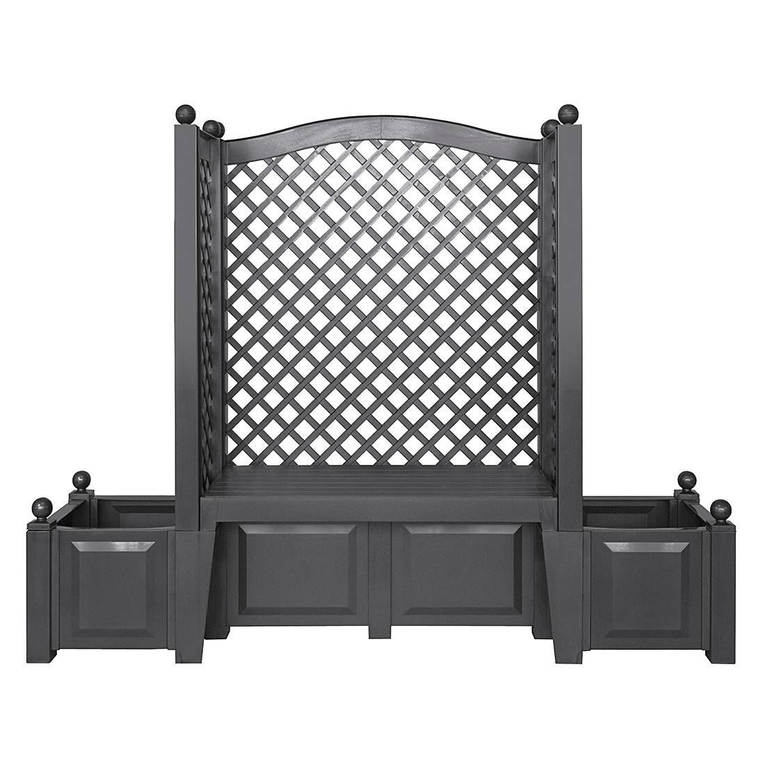 Gartenbank Modern Grau sdatec.com