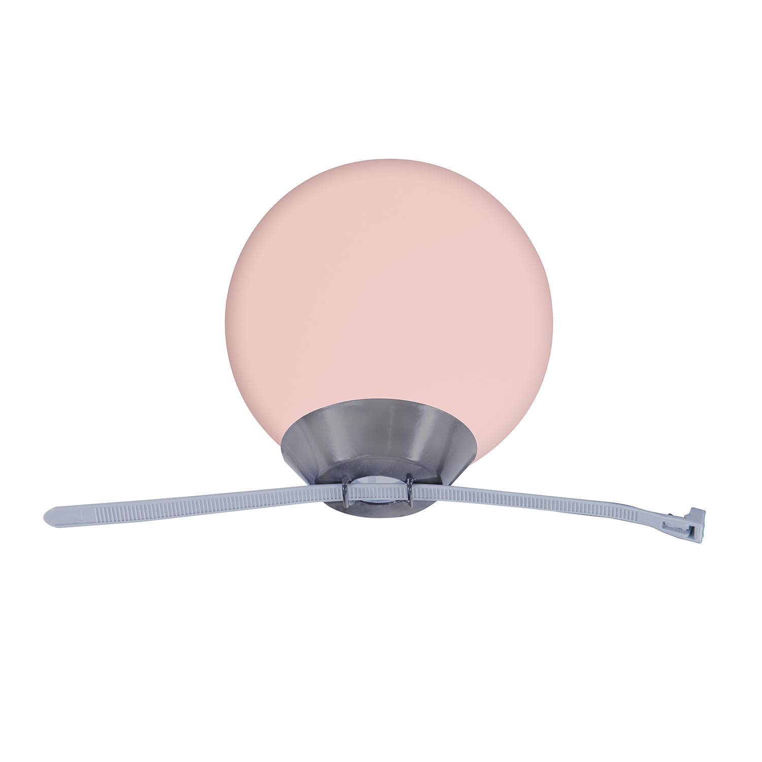 EEK A+, LED Solar-Kugelleuchte Farbwechsler 2-flammig - Grau Kunststoff, Näve