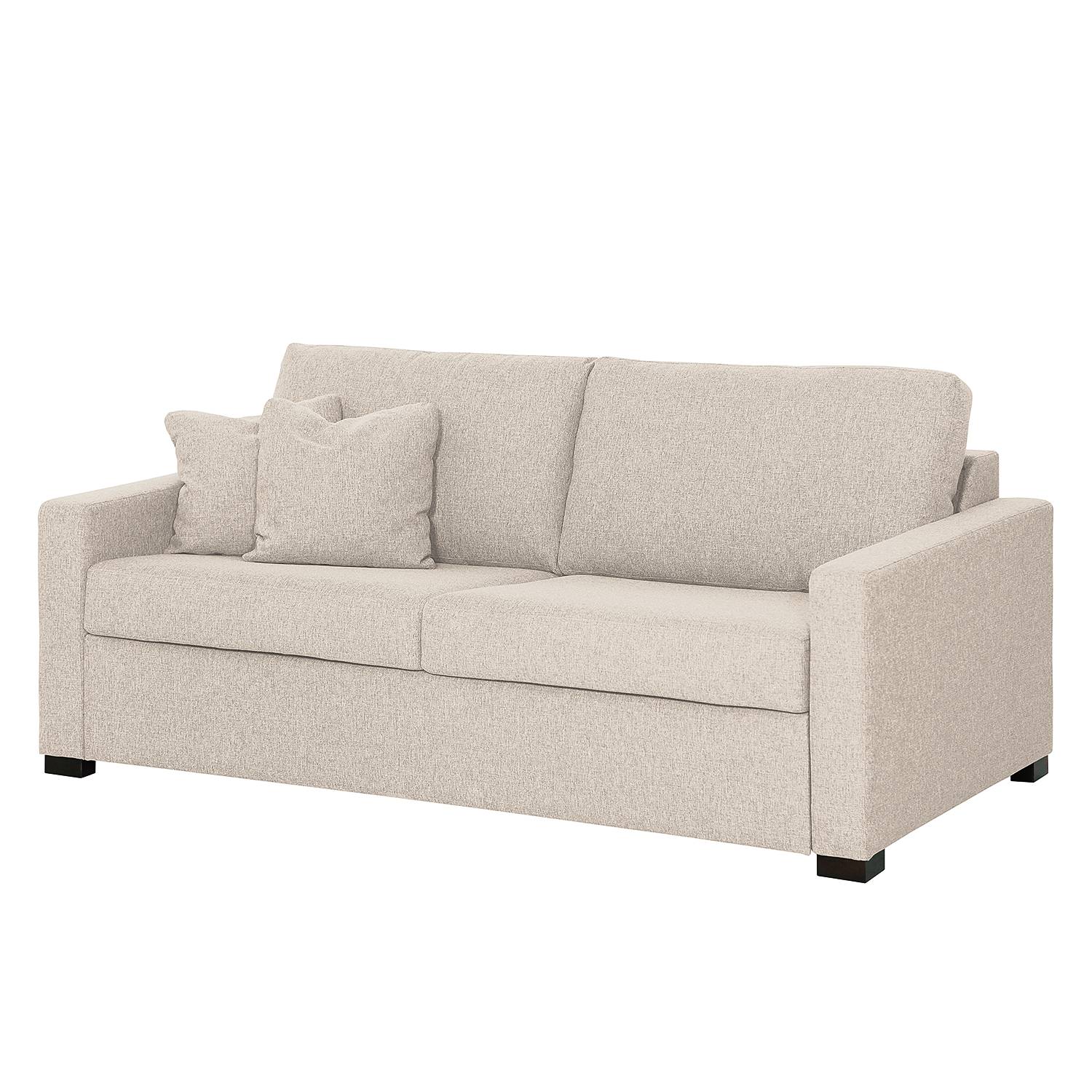 Shopthewall Schlafsofa Salen Echtleder Warmes Beige Modoform