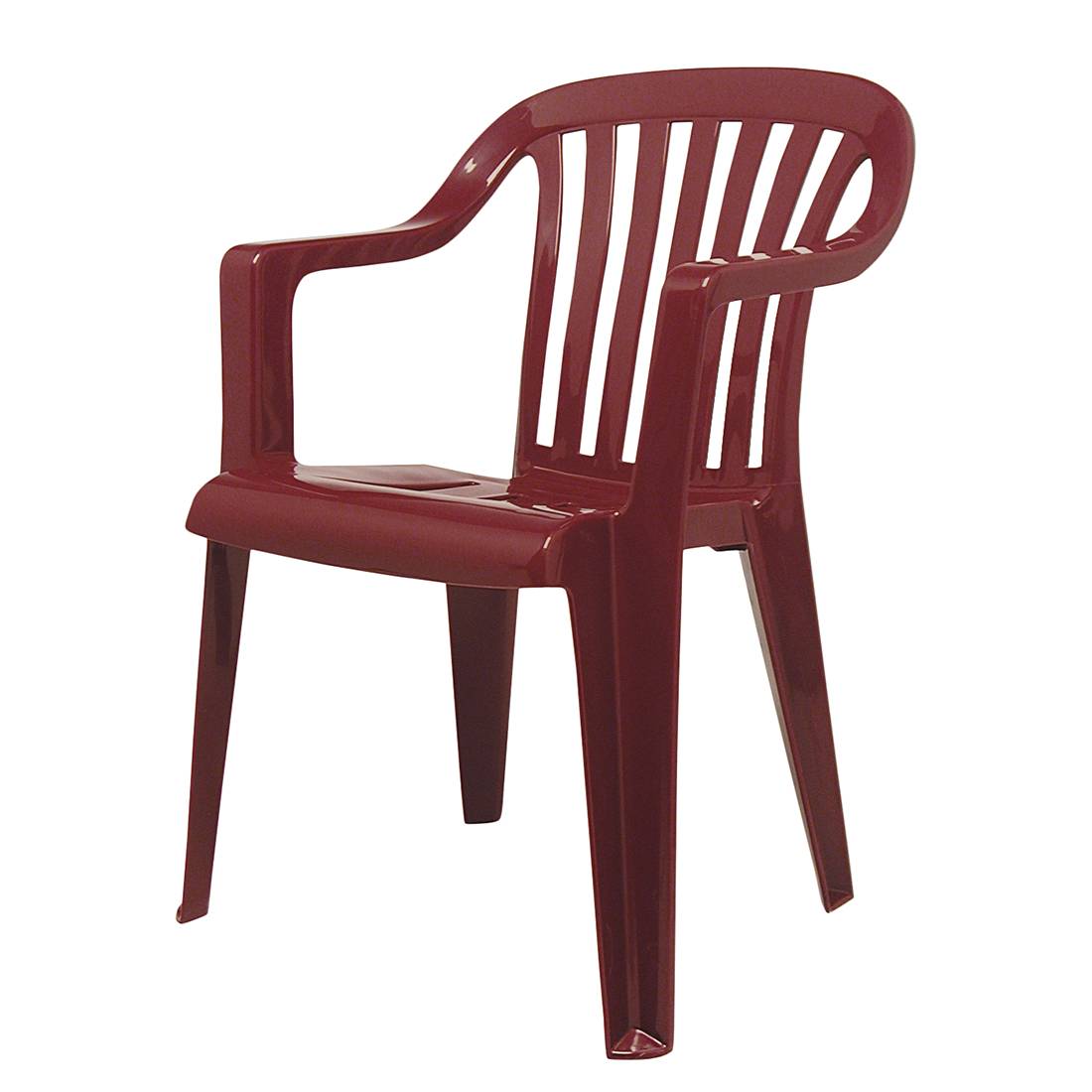 Stapelstuhl Memphis Kunststoff Bordeaux, Best