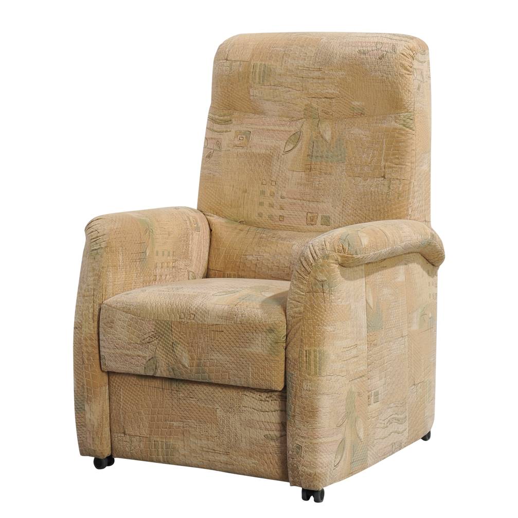 TV-Sessel Active - Textil Beige gemustert - Verstellbar - TV-Sessel (ein Motor), Brandolf Produktbild