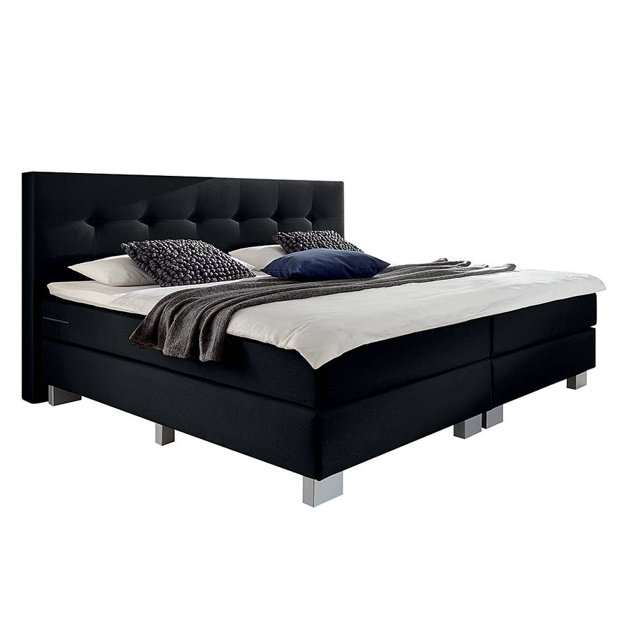 boxspringbett deluxe night - webstoff  home24