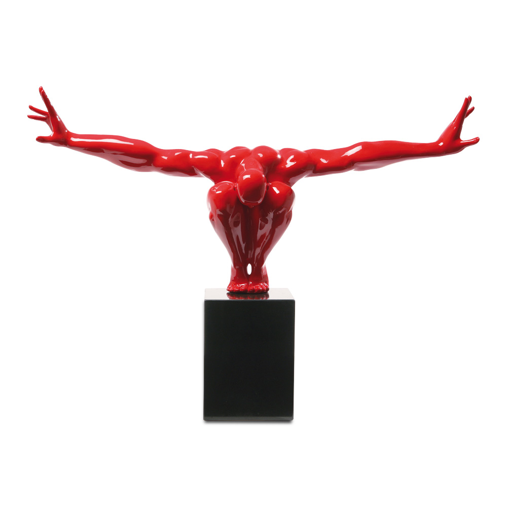 Skulptur Ballina - Rot, Kare Design