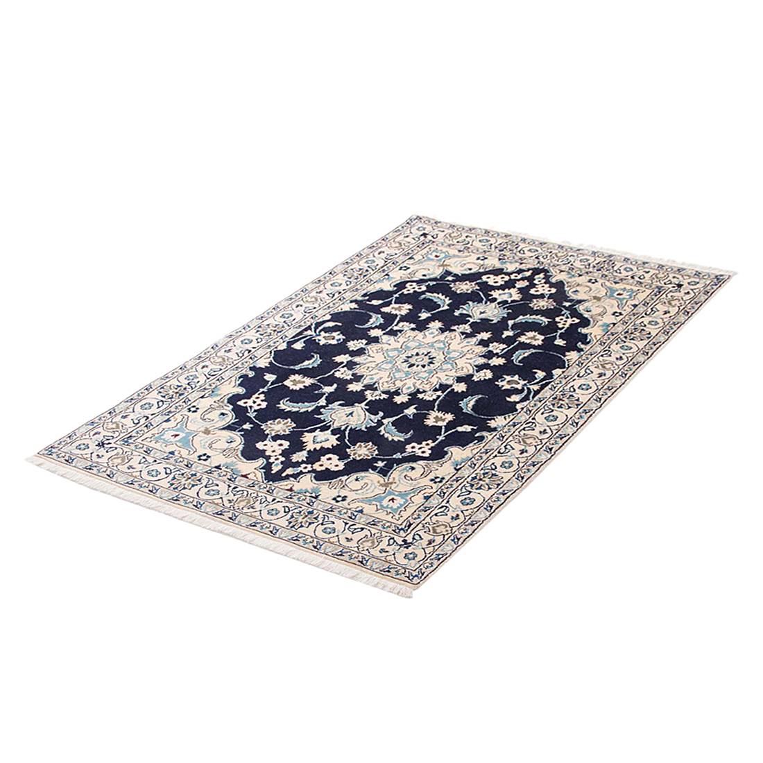 Teppich Khorasan Nain - Schwarz - 200 x 300 cm, Parwis