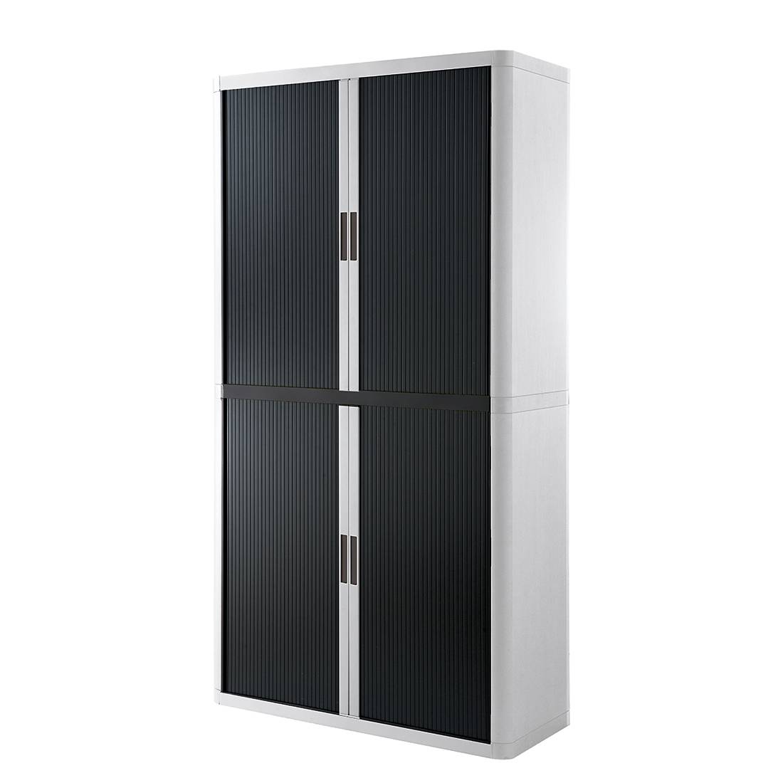 aktenschrank easyoffice weiss schwarz 204 cm 1596530