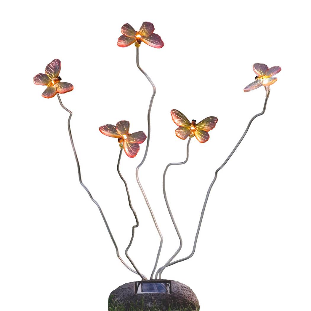 EEK A+, AuÃŸenleuchte Assisi Schmetterling - Kunststoff - 5-flammig, Konstsmide
