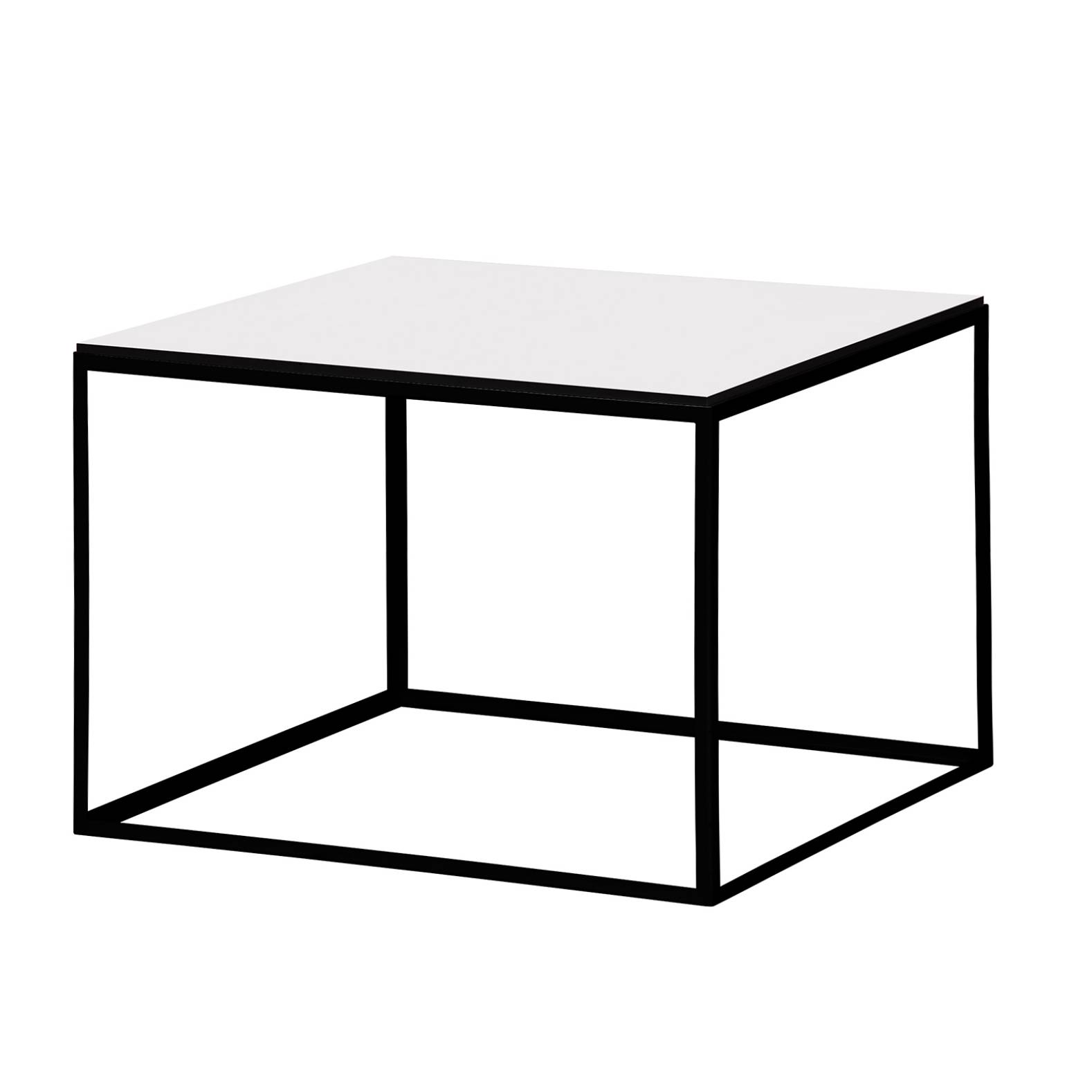 Table d'appoint Piet I - Blanc / Noir, Studio Copenhagen