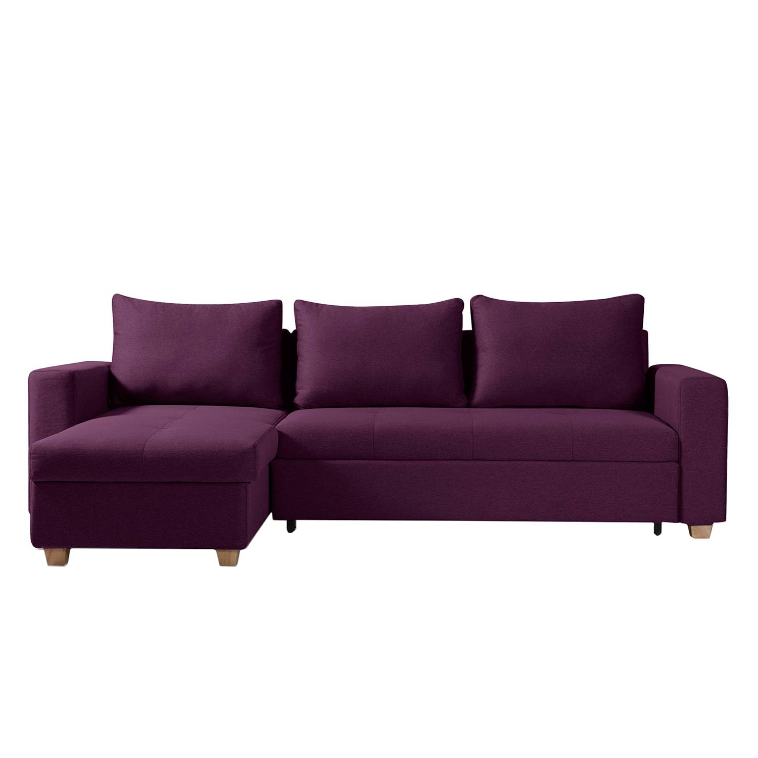 Ecksofa Crandon Mit Schlaffunktion Webstoff Fashion For Home