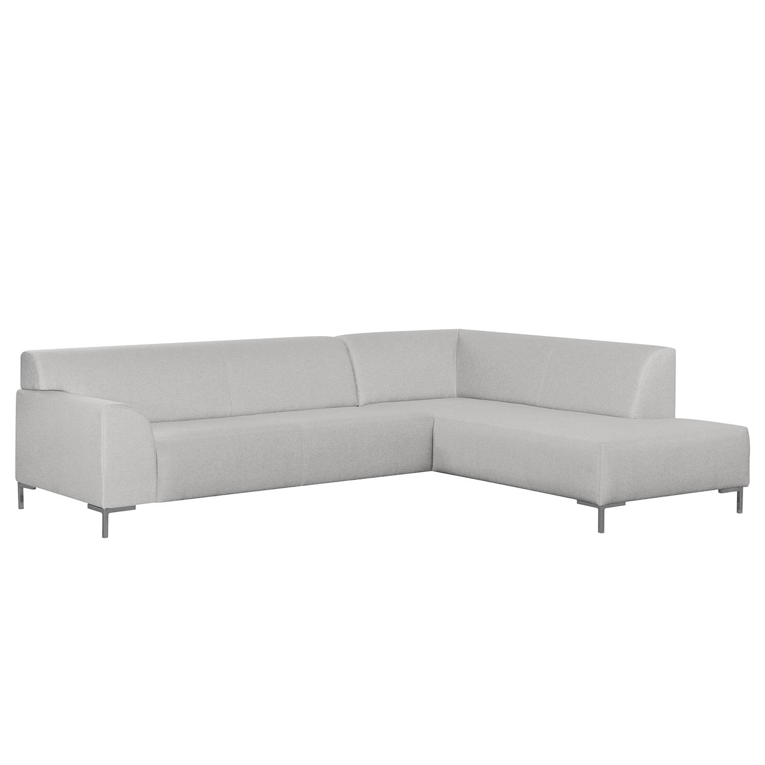 ecksofa sydney webstoff ottomane davorstehend rechts stoff lotana grau 4010124