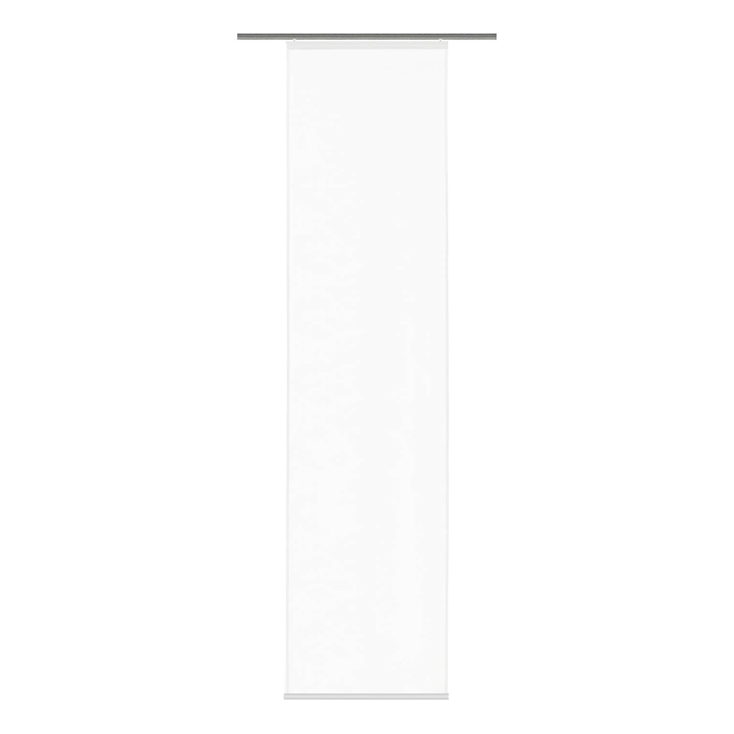 FlÃ¤chenvorhang Rom - Webstoff - WeiÃŸ - 60 x 245 cm, Home Wohnideen