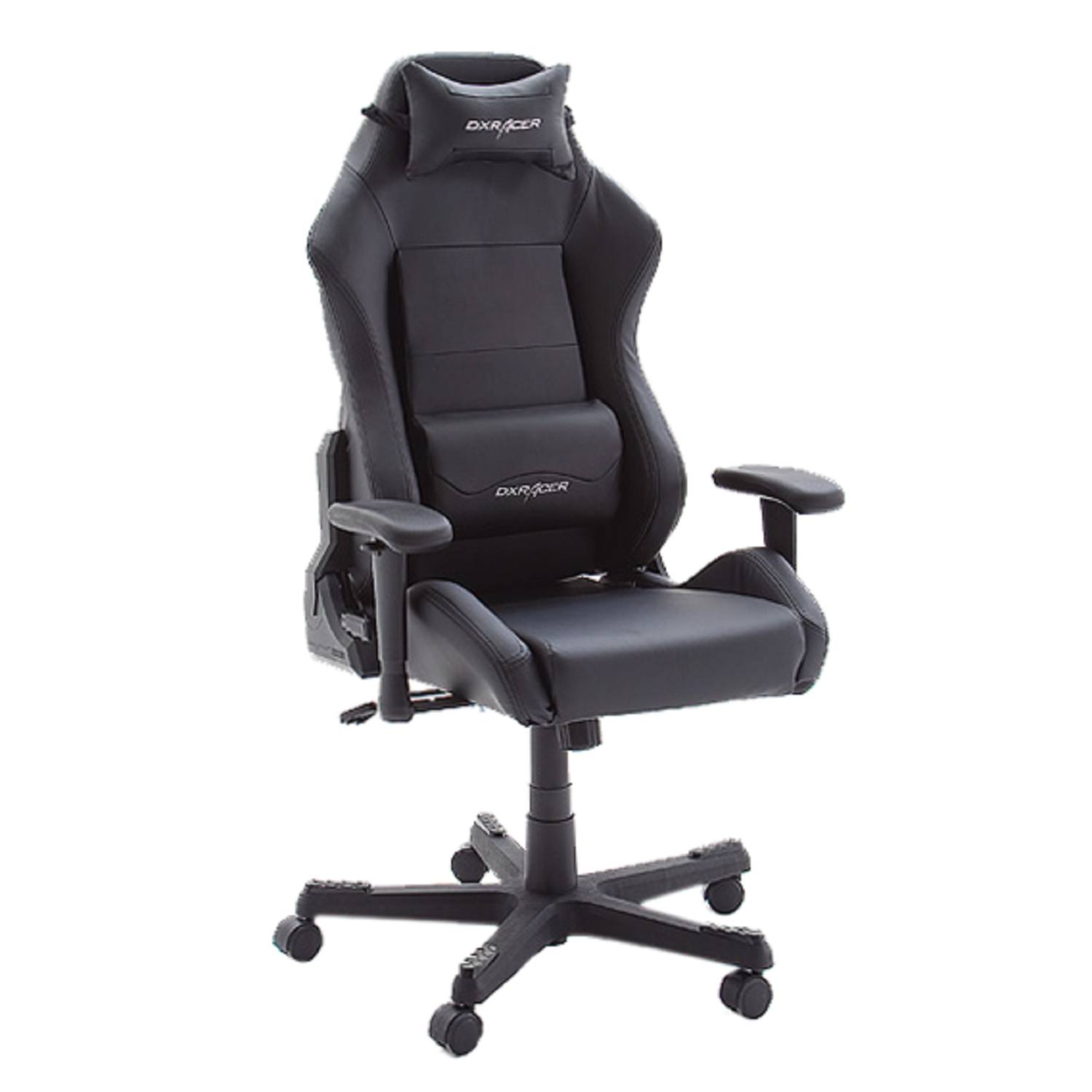 Gaming Chair DX Racer IV - Kunstleder / Kunststoff - Schwarz, home24 office