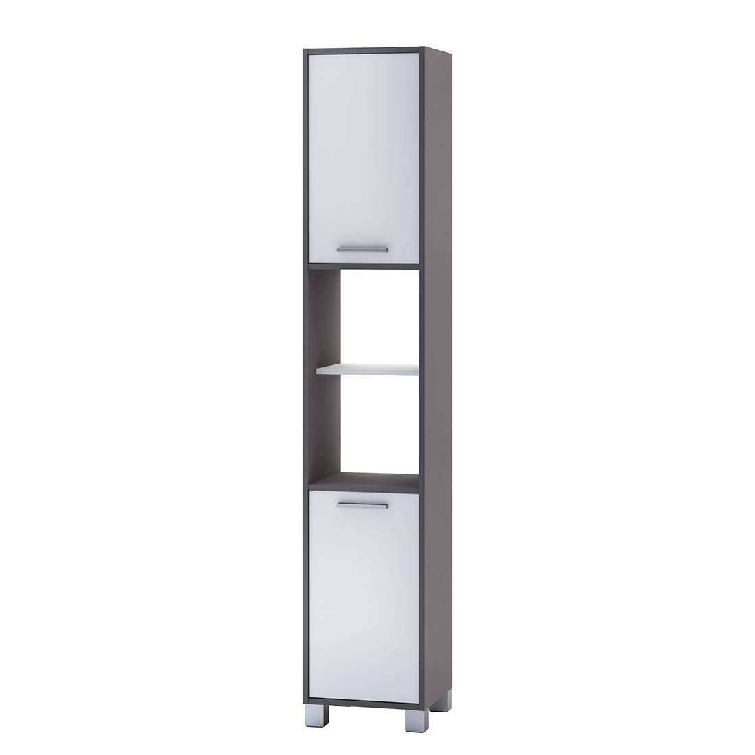 Hoge kast Kolonne wit basaltkleurig_ California