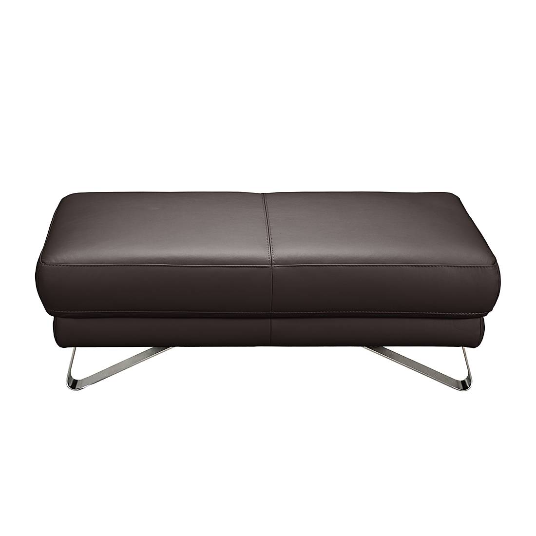 Repose-pieds Silvano - Cuir synthétique mocca, loftscape