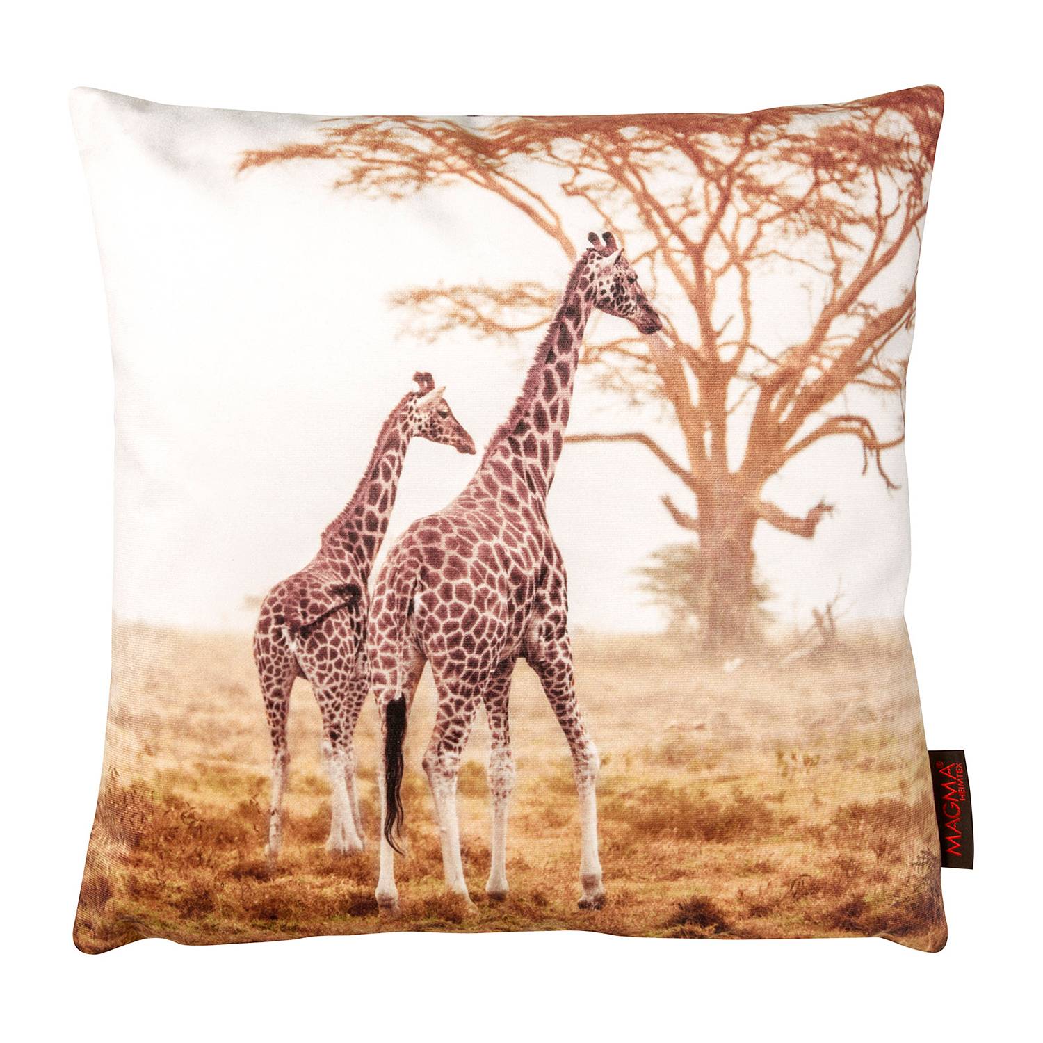 Kissen Safari - Giraffe - 40 x 40 cm, Magma Heimtex