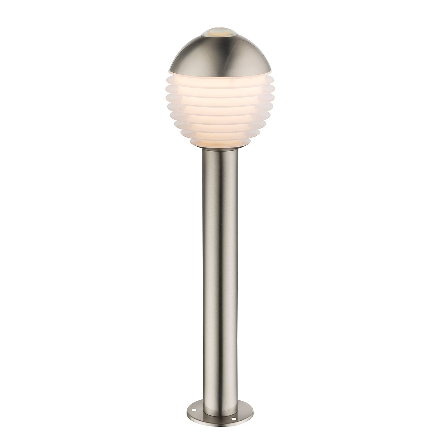 EEK A+, LED-AuÃŸenleuchte Alerio III - Kunststoff / Edelstahl - 1-flammig - 56, Globo Lighting