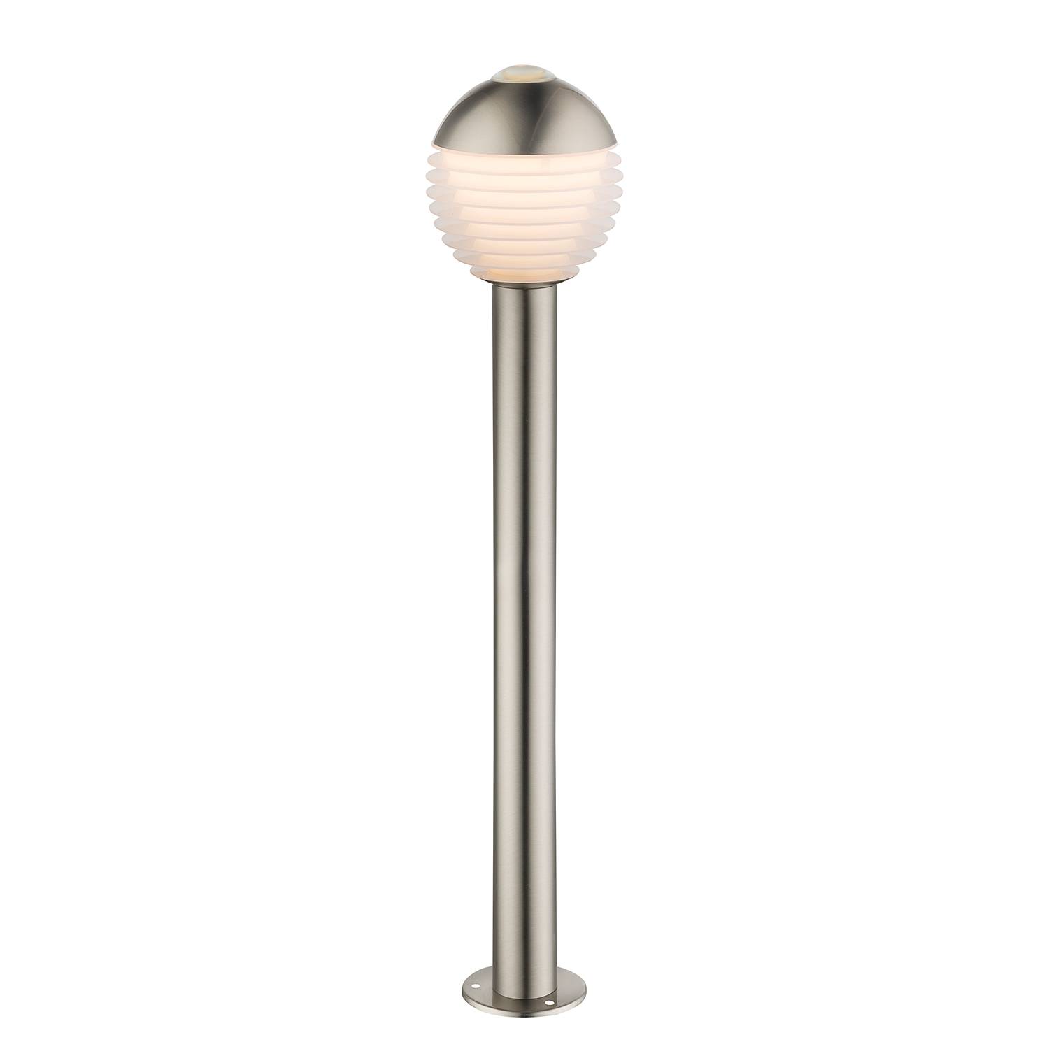 EEK A+, LED-AuÃŸenleuchte Alerio III - Kunststoff / Edelstahl - 1-flammig - 96, Globo Lighting