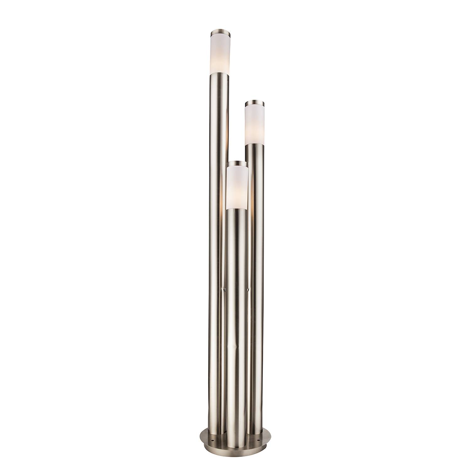 EEK A+, LED-AuÃŸenleuchte Vieste III - Kunststoff / Edelstahl - 3-flammig, Globo Lighting