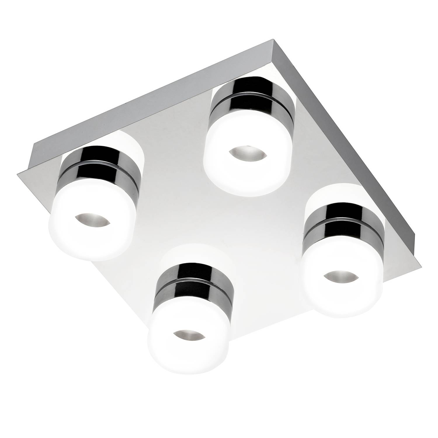 EEK A+, LED-Deckenleuchte Luce - Acrylglas / Metall - 4-flammig, SPA line