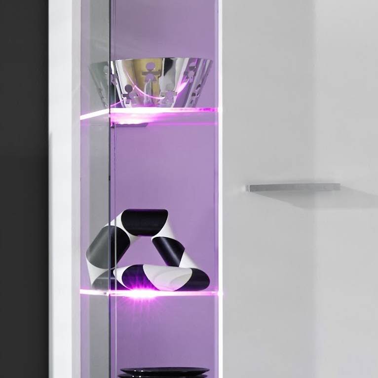 EEK A+, LED-Glaskantenbeleuchtung Aroya (3er-Set) - Mehrfarbig, Trendteam
