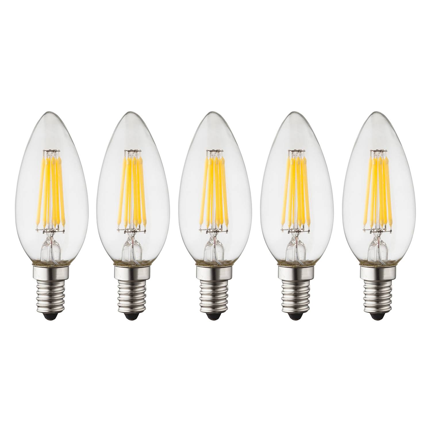 EEK A+, LED-Leuchtmittel Vernole (5er-Set), Globo Lighting