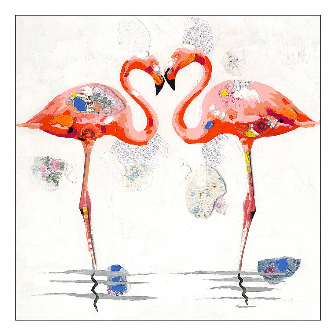 Leinwand Flamingos, Pro Art