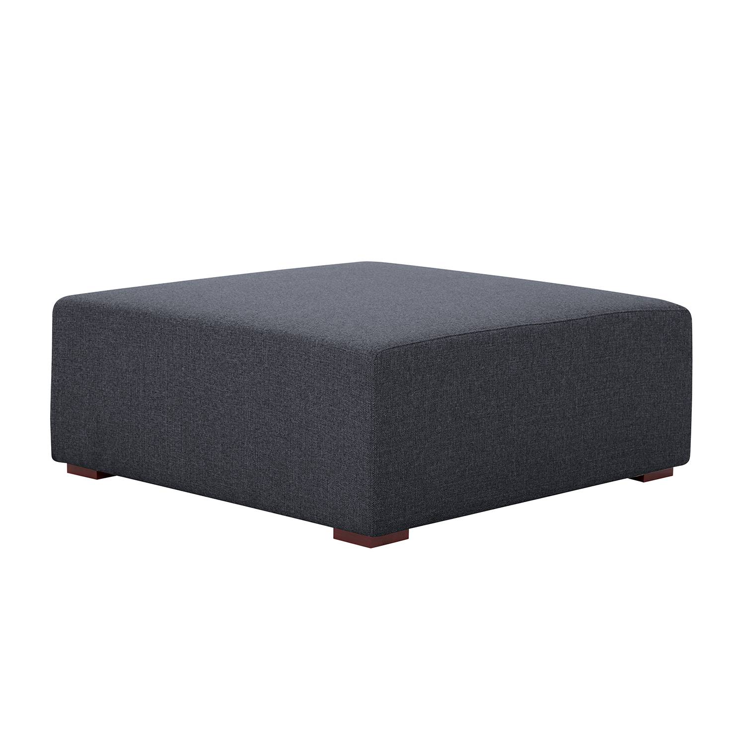 Pouf repose-pieds Seed Tissu - Tissu Milan Anthracite, Studio Copenhagen