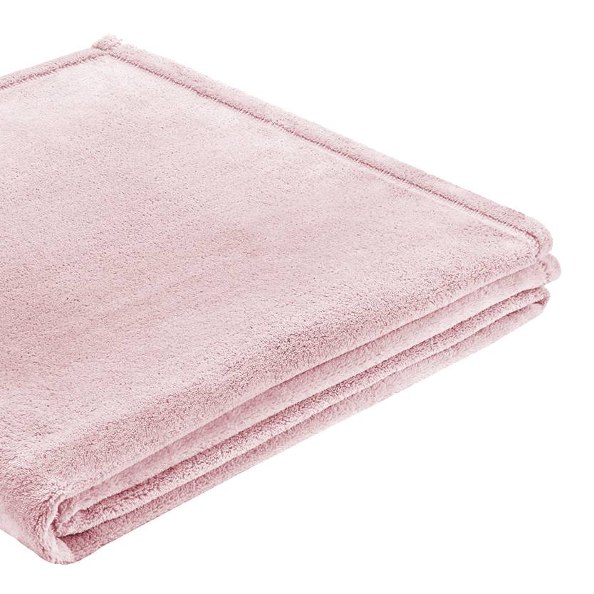 Plaid Soft Cover - Webstoff - Pink, Biederlack
