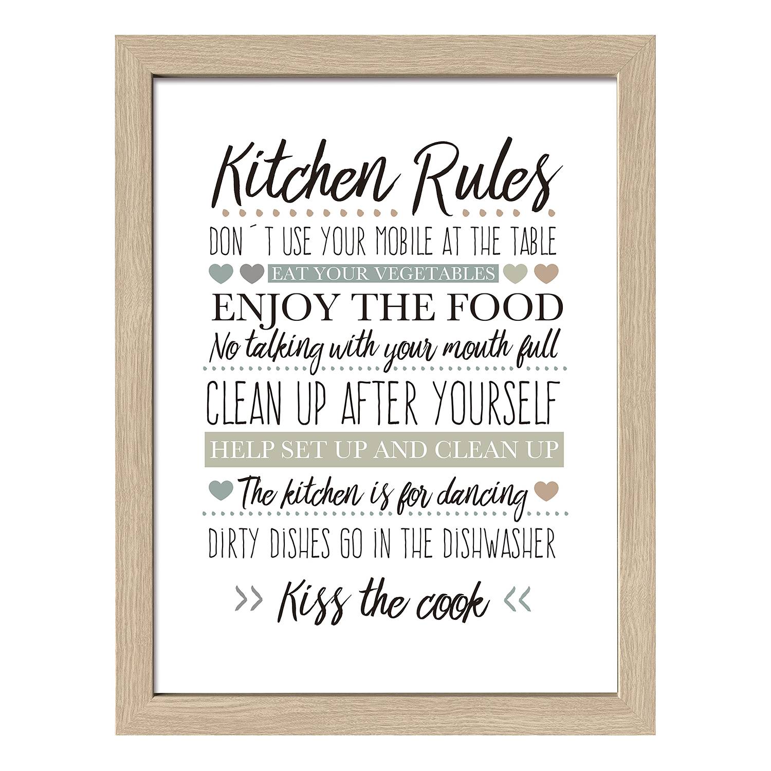Bild Kitchen Rules, Pro Art