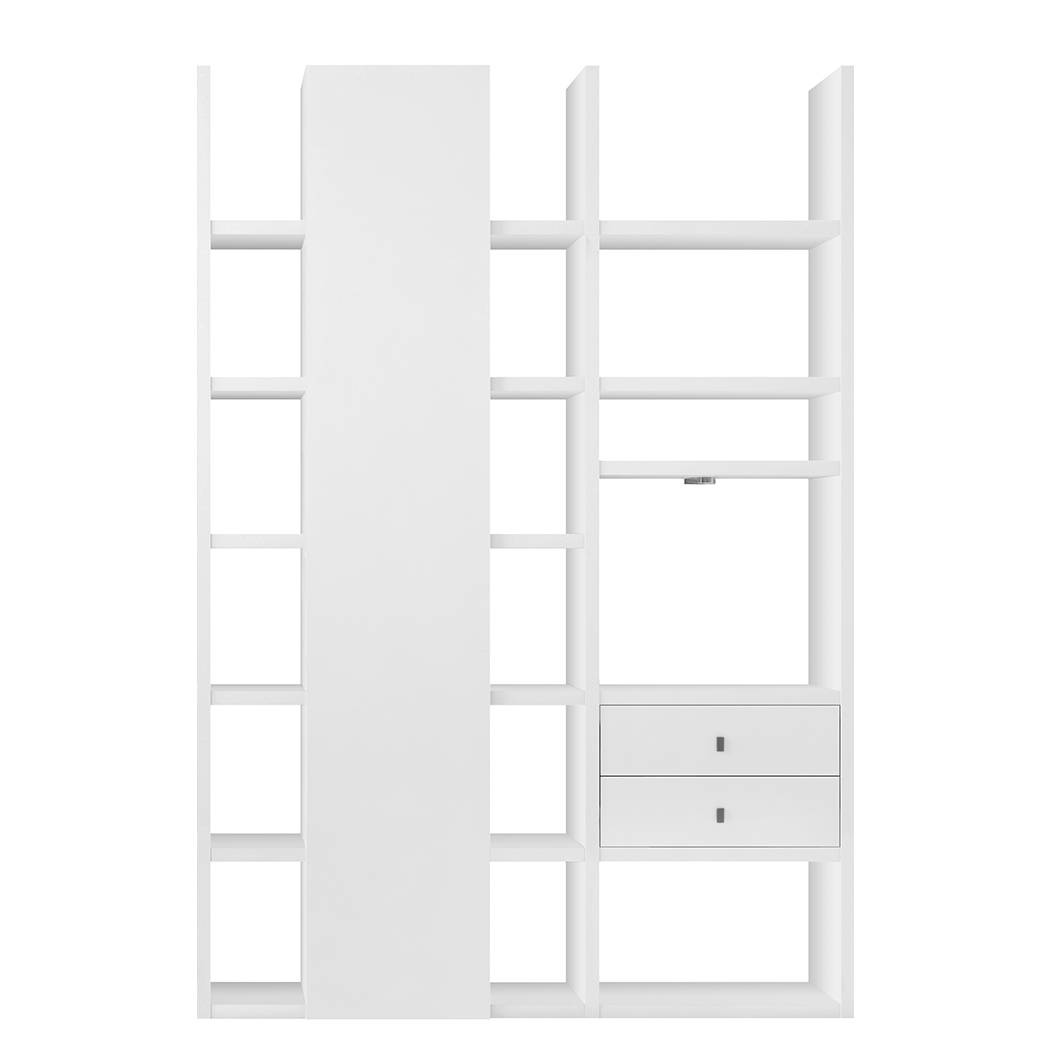 EEK A+, Etagère Emporior volts - Blanc - Eclairage RVB - Blanc, loftscape