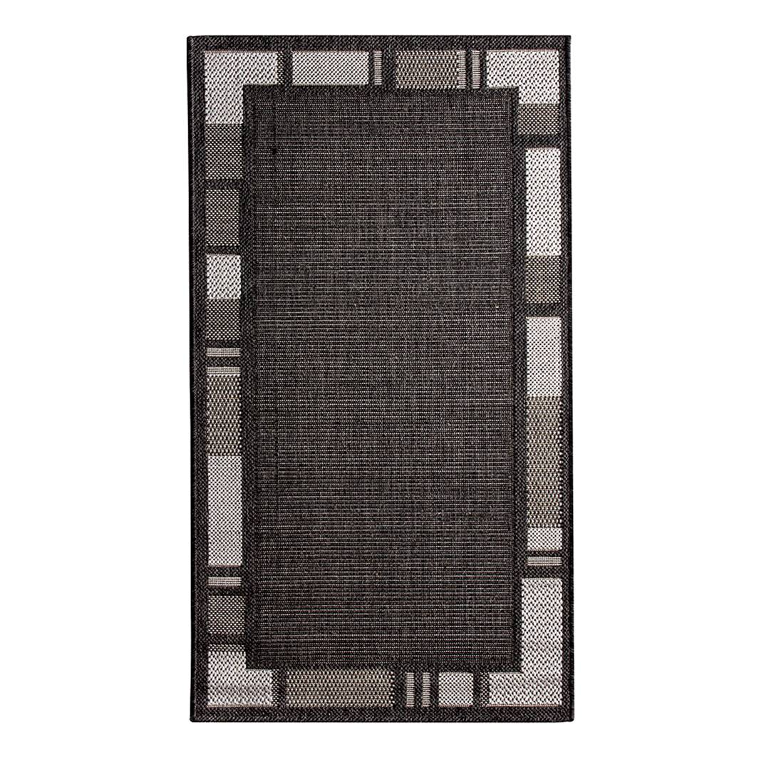 Teppich Saint Louis - Anthrazit/Silber - 160 x 230 cm, andiamo