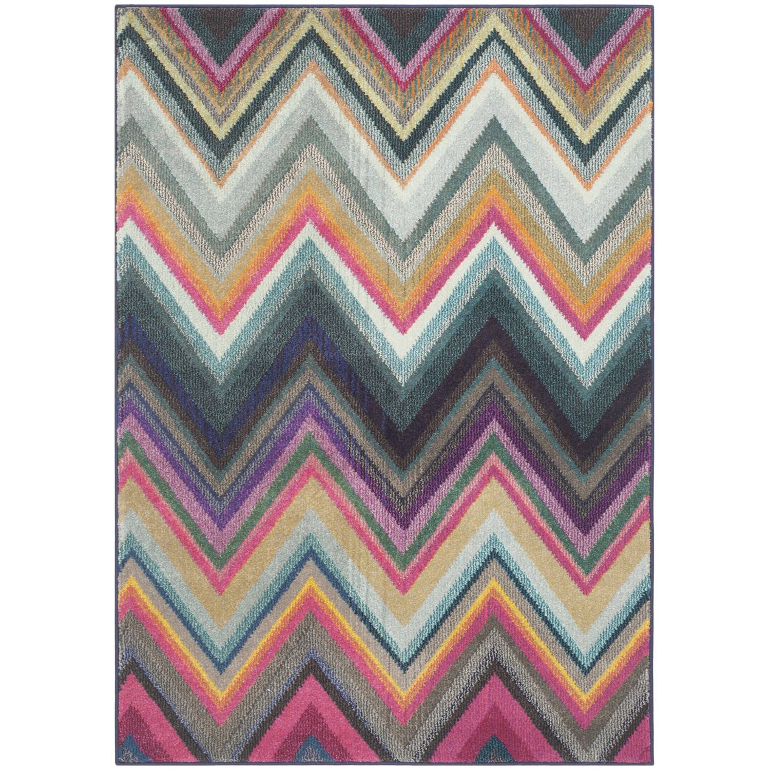Teppich Andrea - Kunstfaser - Mehrfarbig - 121 x 170 cm, Safavieh