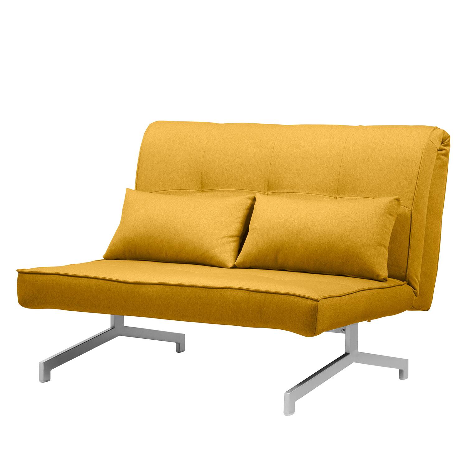 Clic-clac Cardini Due Tissu - Tissu Zahira Jaune moutarde, Fredriks