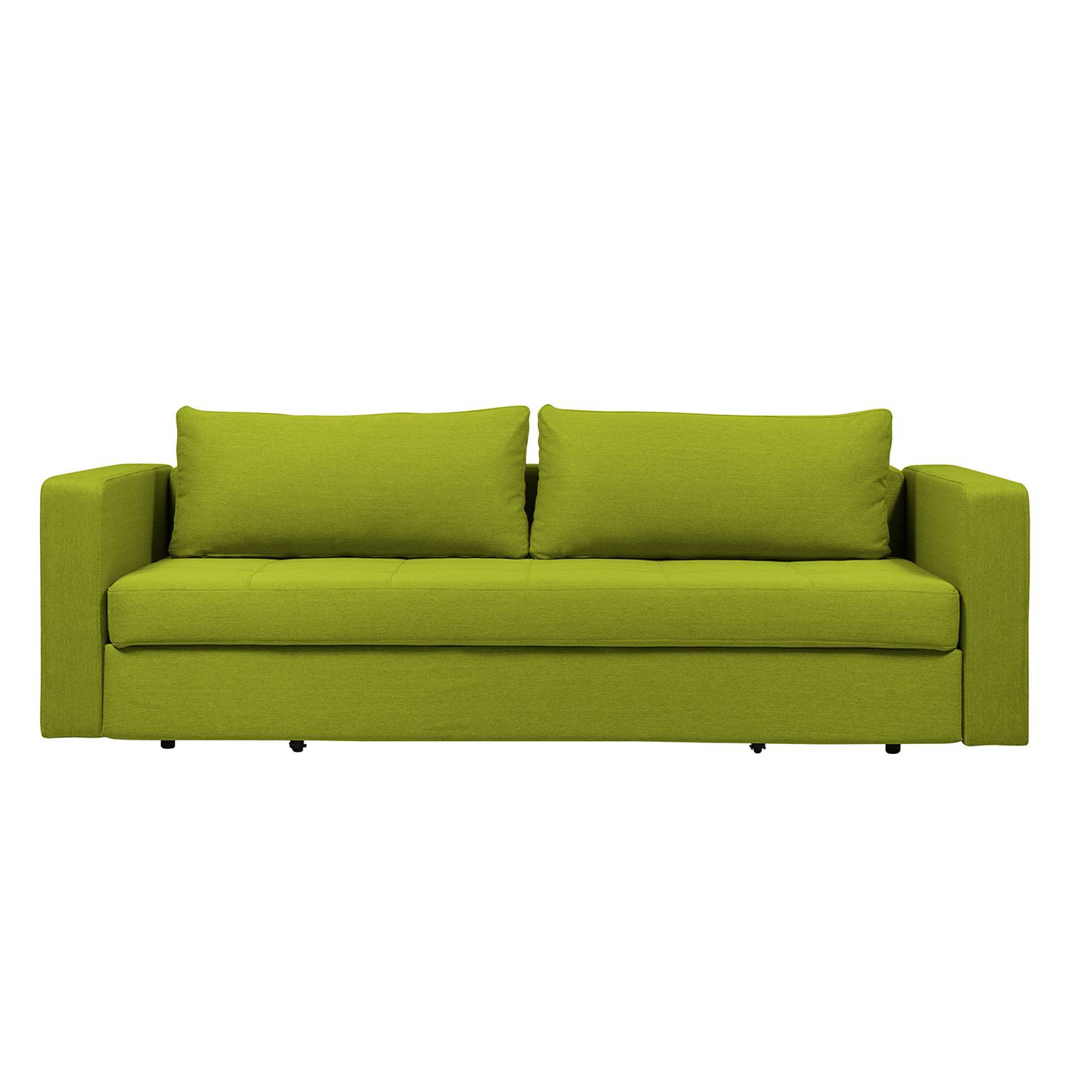 M 02115 000407 Schlafsofa Eperny Webstoff Stoff Zahira Limette