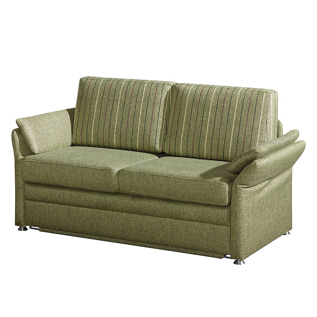 Schlafsofa Marry Webstoff Grün Breite 194 cm