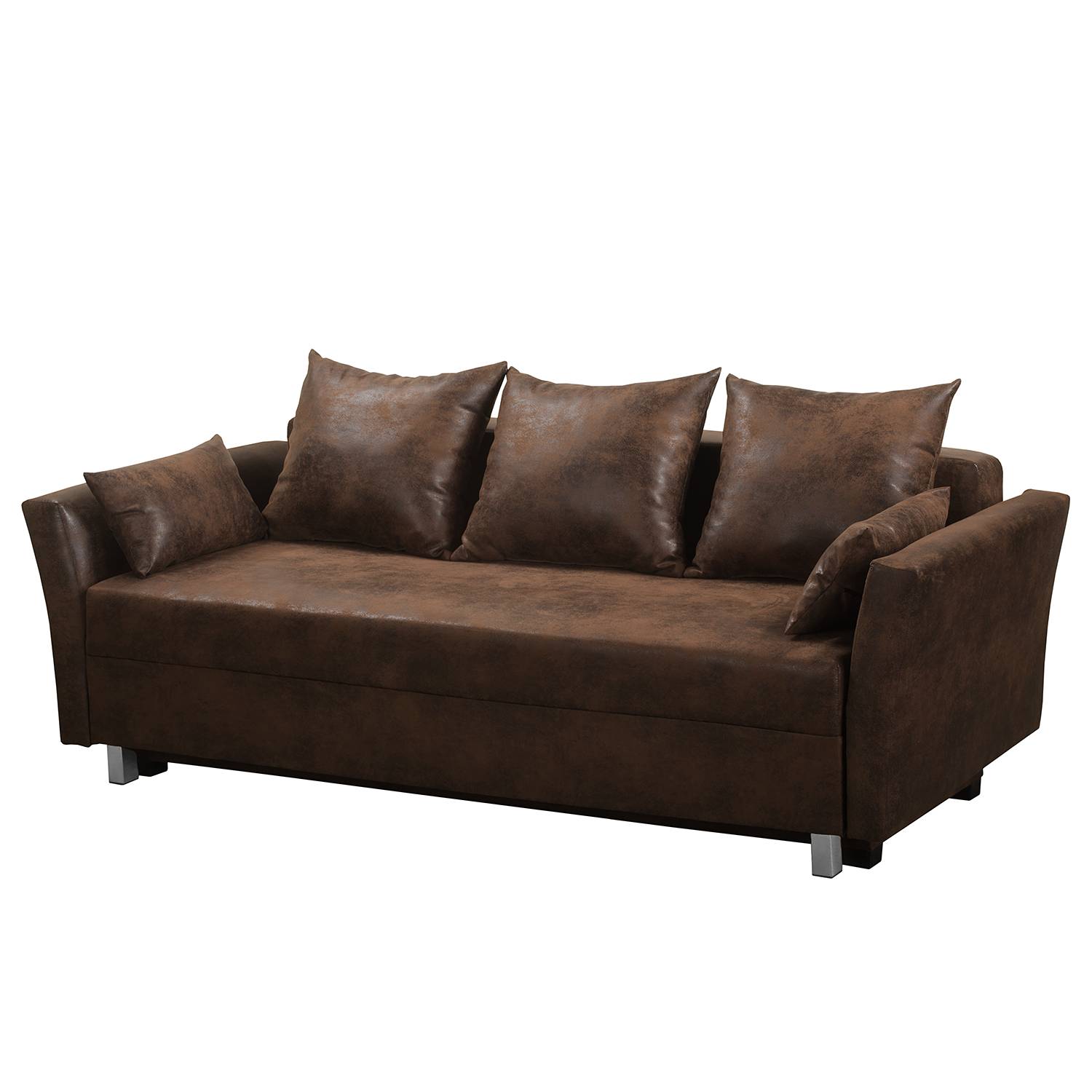 schlafsofa rollins antiklederoptik vintage cognac 4960700