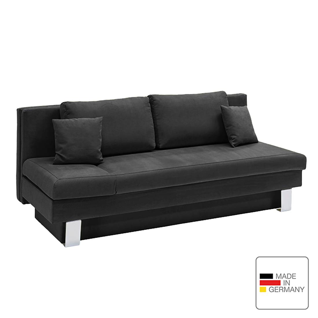 Schlafsofa Tabor - Microfaser - Armlehne davorstehend links