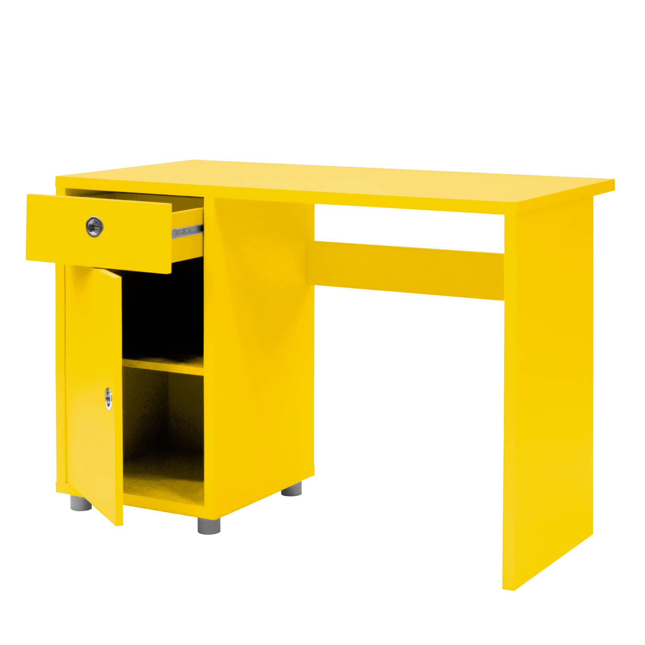 Schreibtisch Box I - Gelb, Tenzo