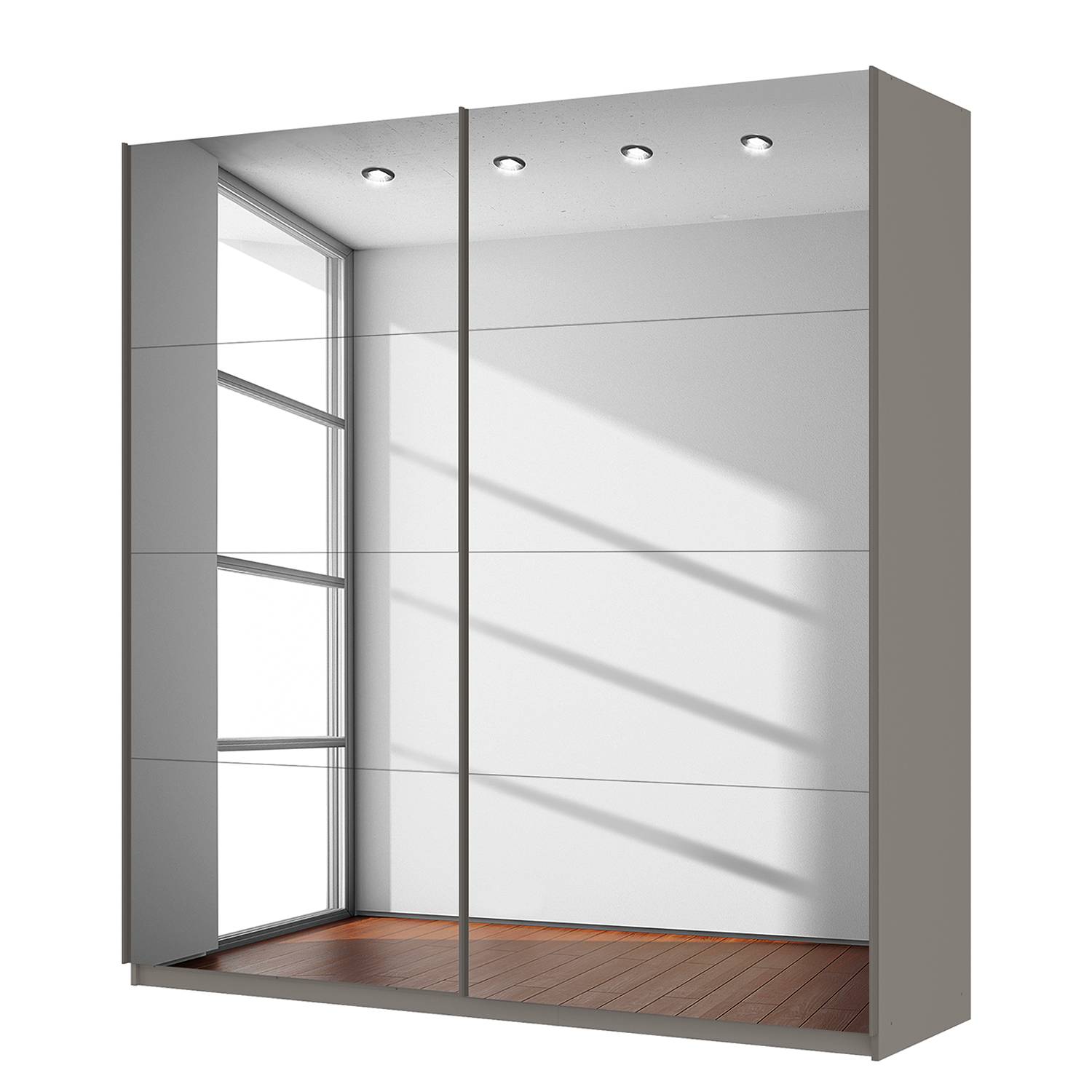Armoire à portes coulissantes SKØP - 225 cm (2 portes) - 236 cm - Comfort, SKØP