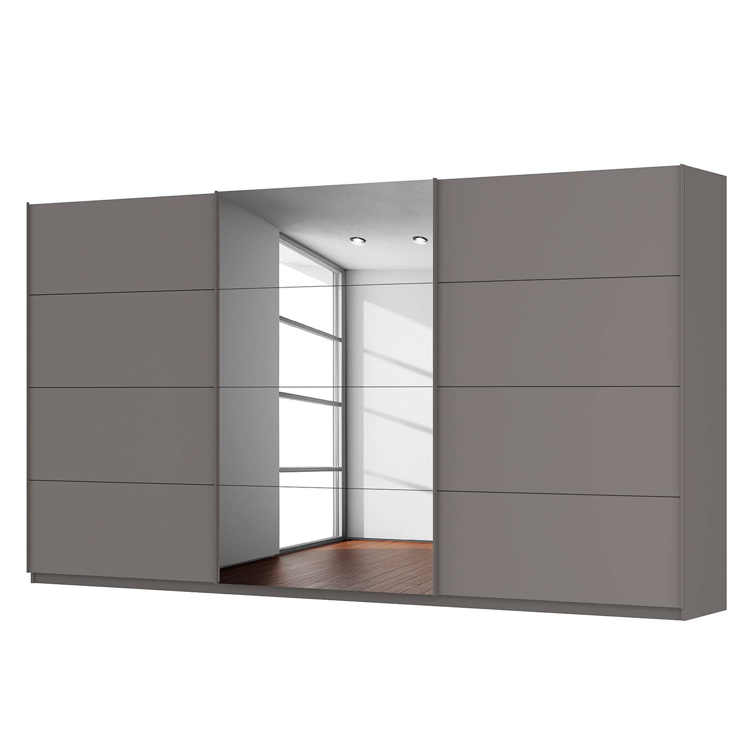 Armoire à portes coulissantes SKØP - 405 cm (3 portes) - 222 cm - Premium, SKØP
